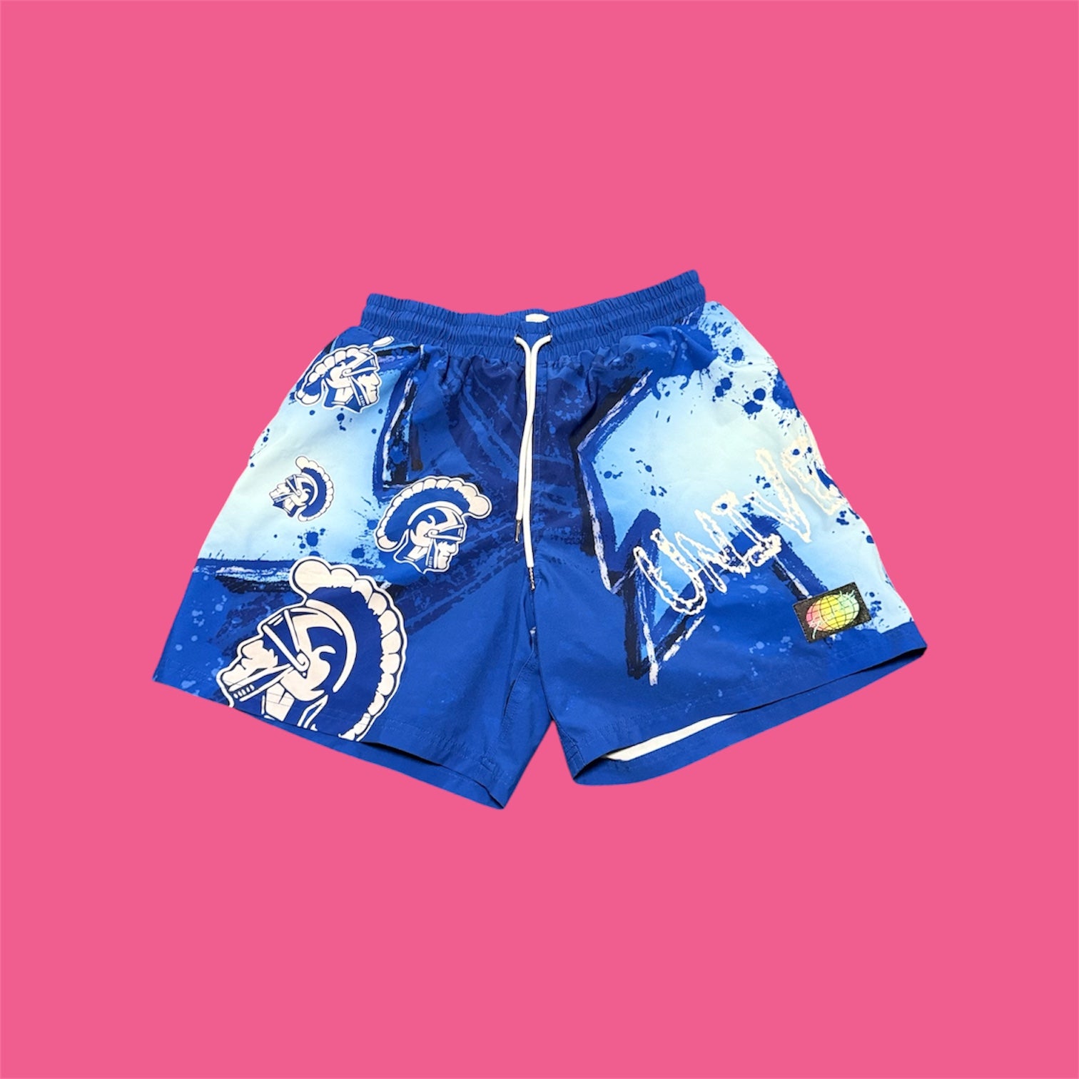 #UNIVERSITY TROJAN BLUE LOGO