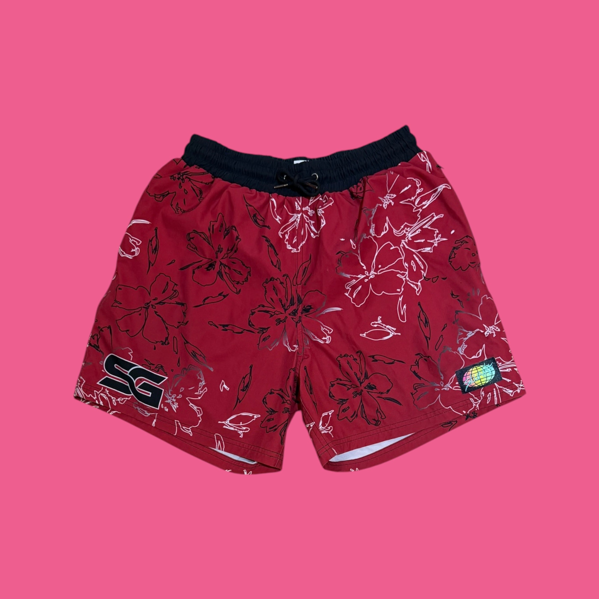 #SG ELITE RED FLORALS