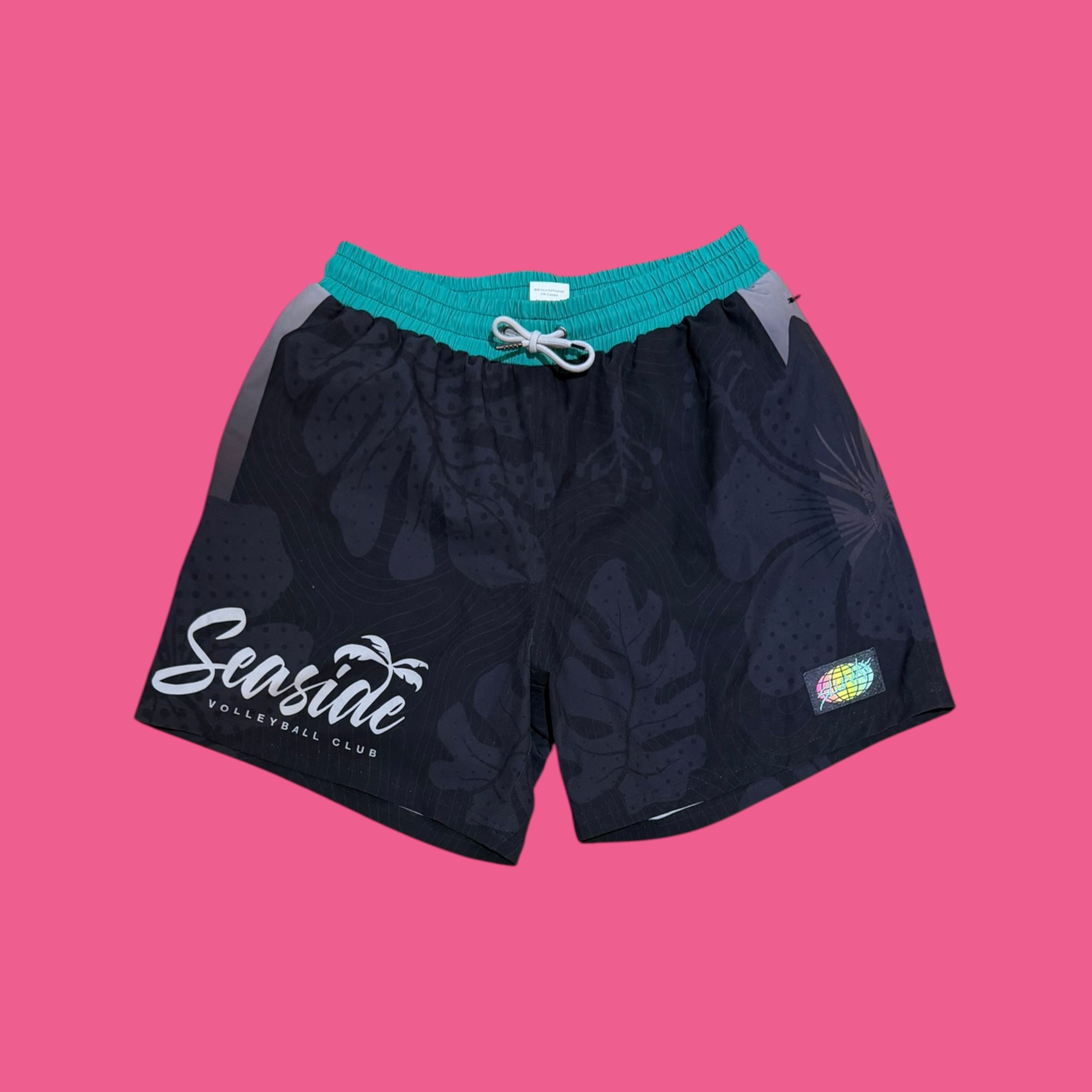 #SEASIDES BLACK FLORALS