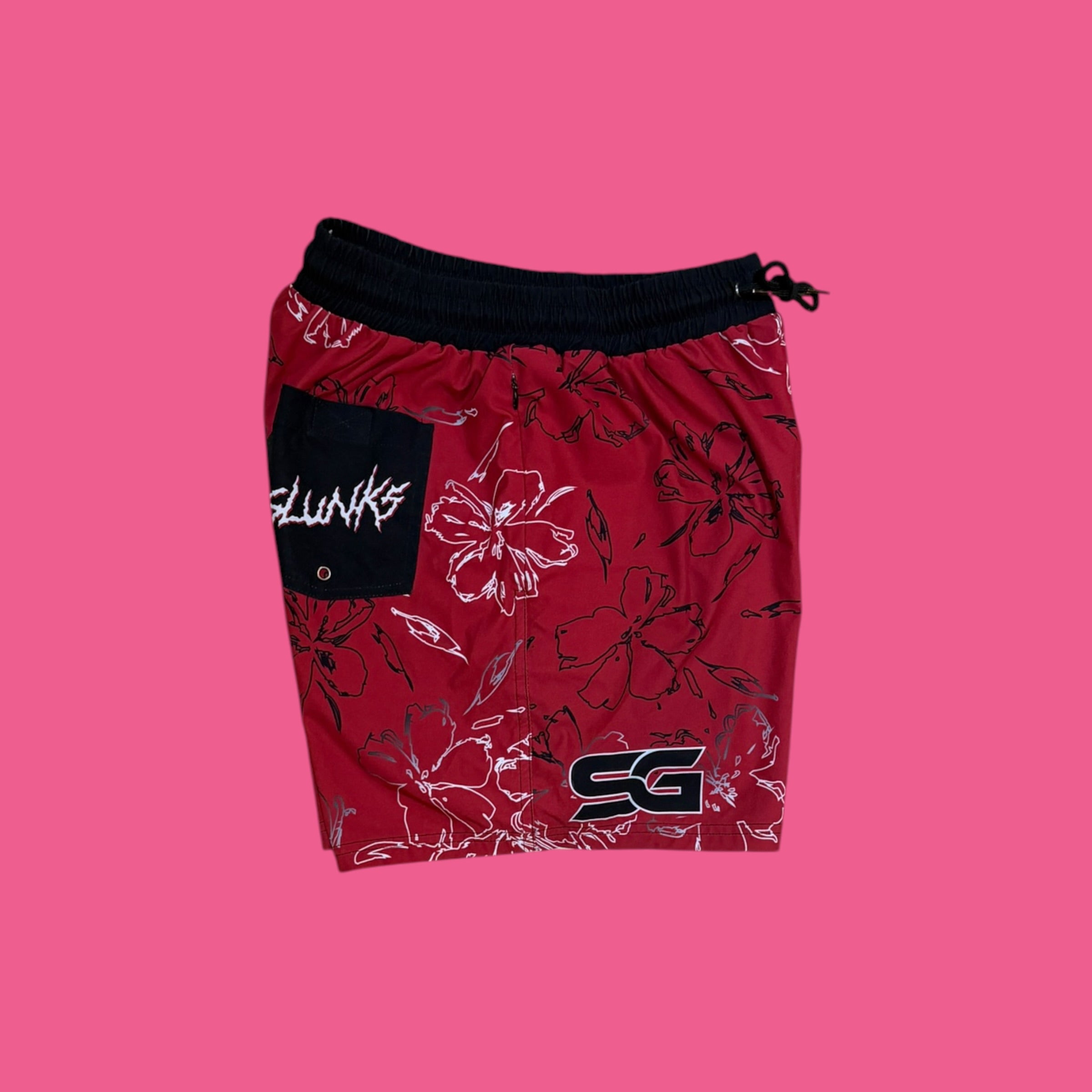 #SG ELITE RED FLORALS